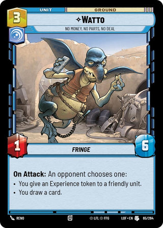 Watto - No Money, No Parts, No Deal (065/264) [Legends of the Force]