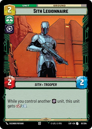 Sith Legionnaire (081/264) [Legends of the Force]