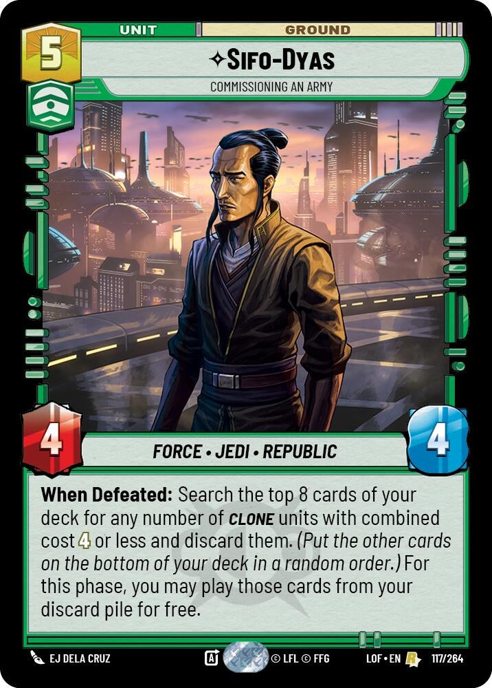Sifo-Dyas - Commissioning An Army (117/264) [Legends of the Force]