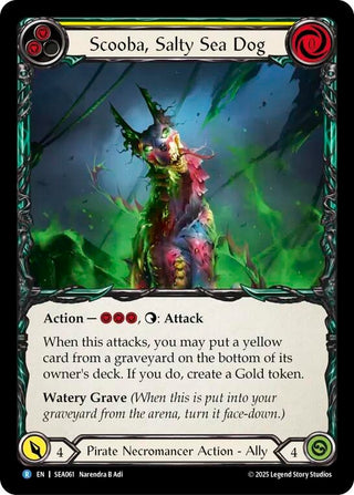 Image for Scooba, Salty Sea Dog (SEA061) (High Seas) - Flesh and Blood TCG