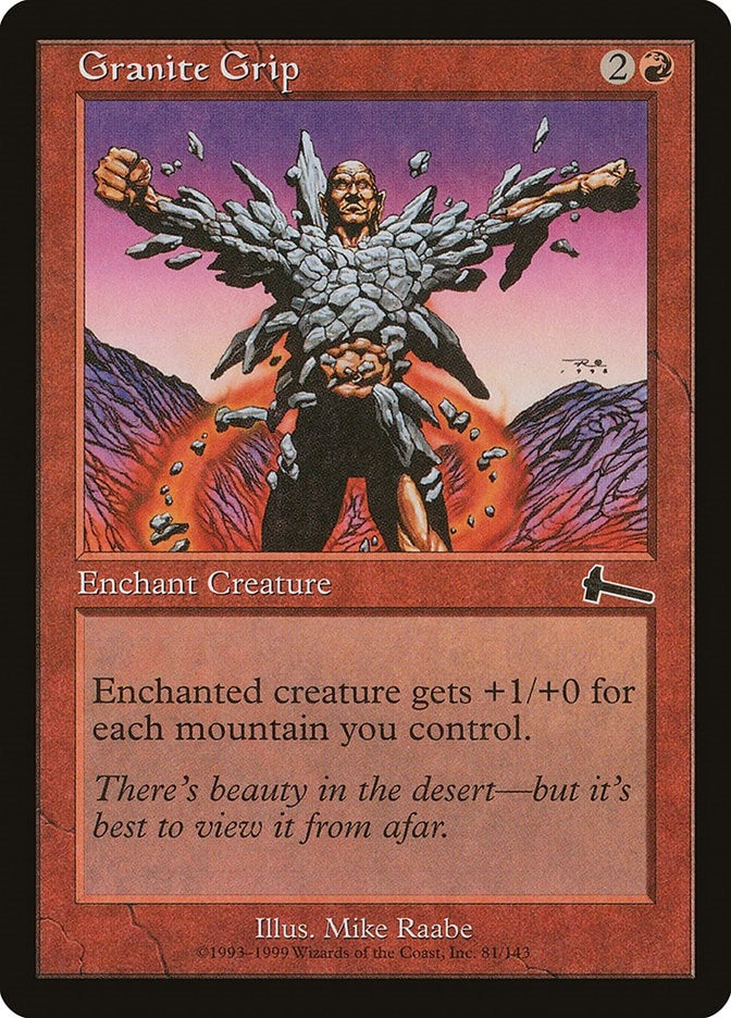 Granite Grip (81) [ULG] - MTG Single