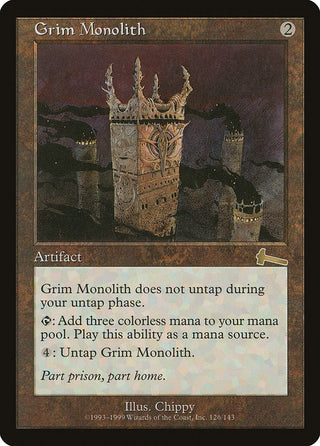 Grim Monolith (126) [ULG] - MTG Single