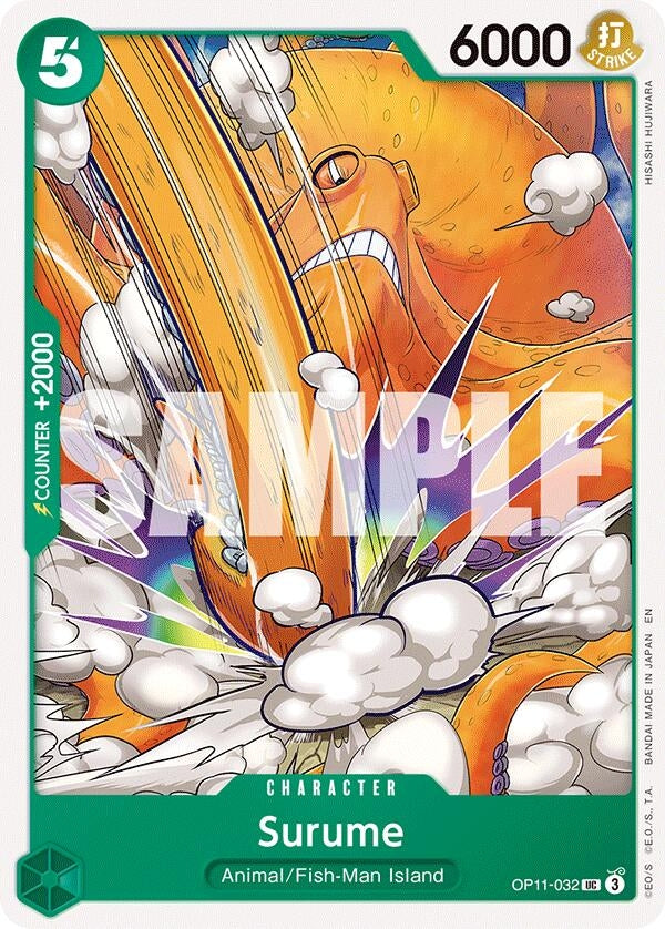 Surume (OP11-032) (A Fist of Divine Speed)