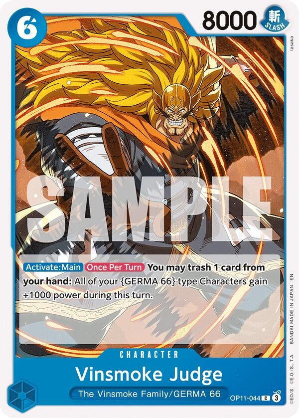 Vinsmoke Judge (OP11-044) (A Fist of Divine Speed)