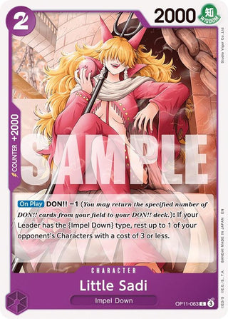 Little Sadi (OP11-063) (A Fist of Divine Speed)