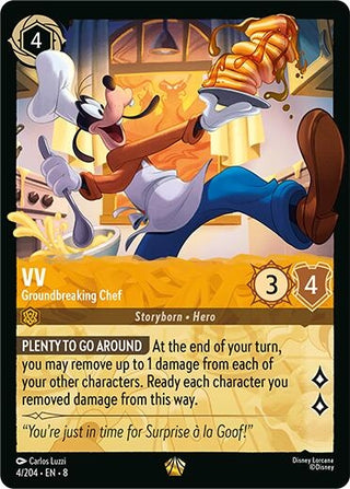 Image for Goofy - Groundbreaking Chef (4/204) [Reign of Jafar] - Disney Lorcana