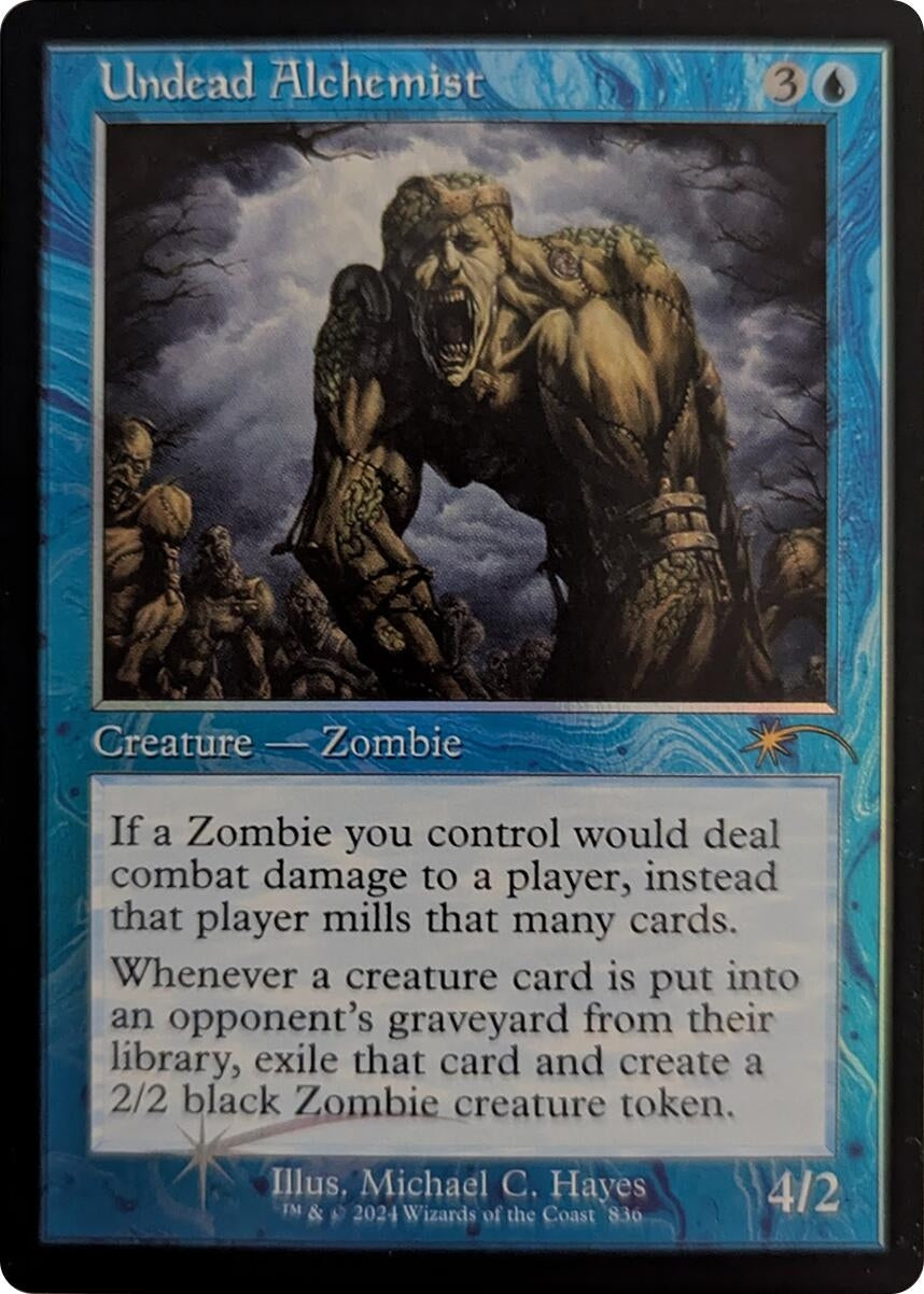 Image for Undead Alchemist (Retro Frame) (836) (Secret Lair Drop Series) - Magic: The Gathering
