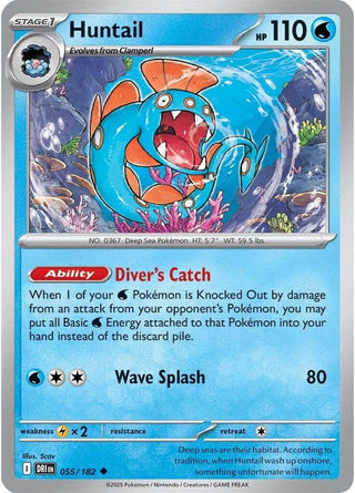 Image for Huntail (055/182) (SV10: Destined Rivals) - Pokemon
