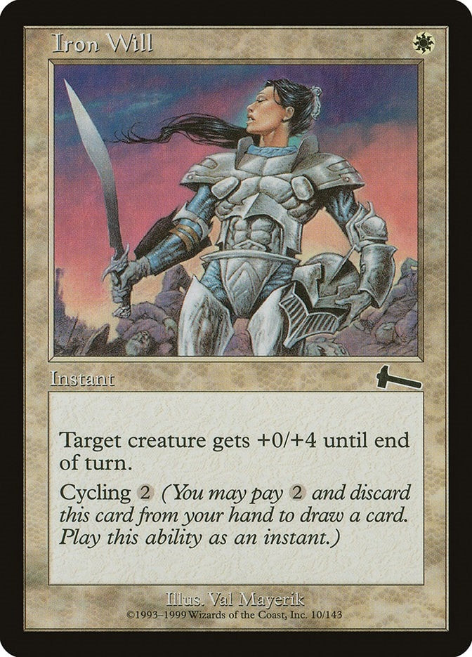 Iron Will (10) [ULG] - MTG Single