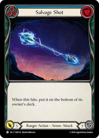 Image for Salvage Shot (Blue) (SEA116) (High Seas) - Flesh and Blood TCG