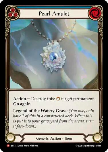 Image for Pearl Amulet (SEA193) (High Seas) - Flesh and Blood TCG