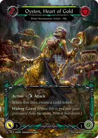 Image for Oysten, Heart of Gold (SEA263) (High Seas) - Flesh and Blood TCG