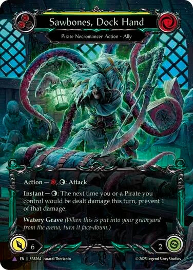 Image for Sawbones, Dock Hand (SEA264) (High Seas) - Flesh and Blood TCG