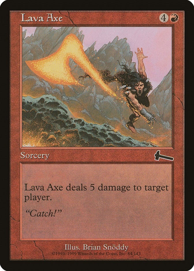 Lava Axe (84) [ULG] - MTG Single