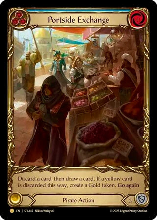 Image for Portside Exchange (Treasure) (SEA145) (High Seas) - Flesh and Blood TCG