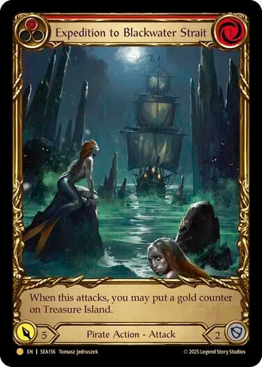 Image for Expedition to Blackwater Strait (Treasure) (SEA156) (High Seas) - Flesh and Blood TCG