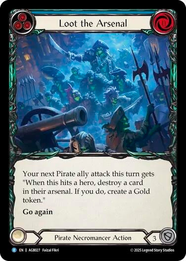 Image for Loot the Arsenal (AGB027) (Armory Deck: Gravy Bones) - Flesh and Blood TCG