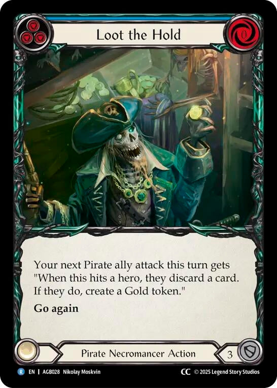 Image for Loot the Hold (CC Tag) (AGB028) (Armory Deck: Gravy Bones) - Flesh and Blood TCG