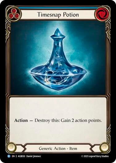 Image for Timesnap Potion (AGB030) - Flesh and Blood TCG