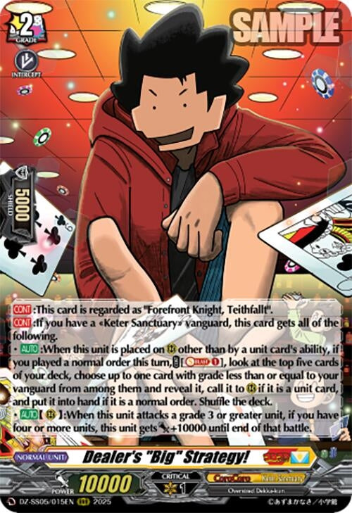 Image for Dealer's "Big" Strategy! (DZ-SS05/015EN) (DZ-SS05: CoroCoro Start Deck Pack) - Cardfight Vanguard