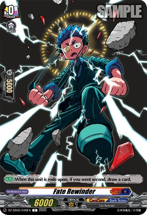 Image for Fate Rewinder (DZ-SS05/046EN) (DZ-SS05: CoroCoro Start Deck Pack) - Cardfight Vanguard