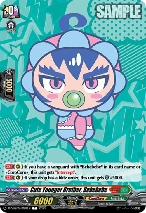 Image for Cute Younger Brother, Bebebebe (DZ-SS05/090EN) (DZ-SS05: CoroCoro Start Deck Pack) - Cardfight Vanguard