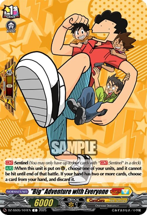 "Big" Adventure with Everyone (DZ-SS05/101EN) (DZ-SS05)