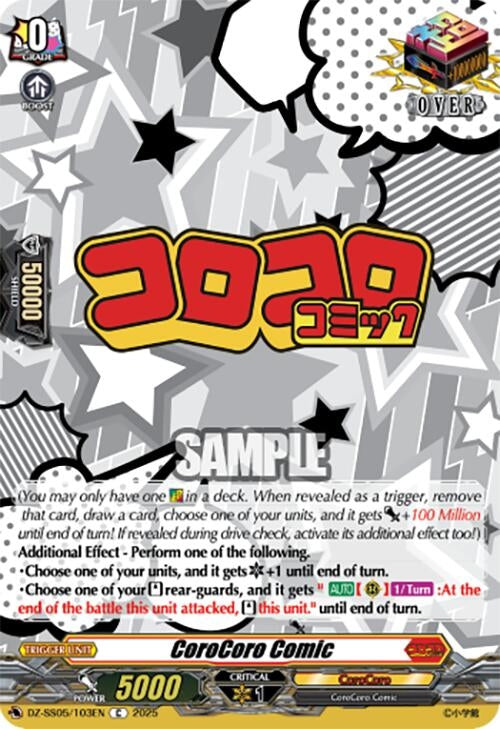 Image for CoroCoro Comic (DZ-SS05/103EN) (DZ-SS05: CoroCoro Start Deck Pack) - Cardfight Vanguard