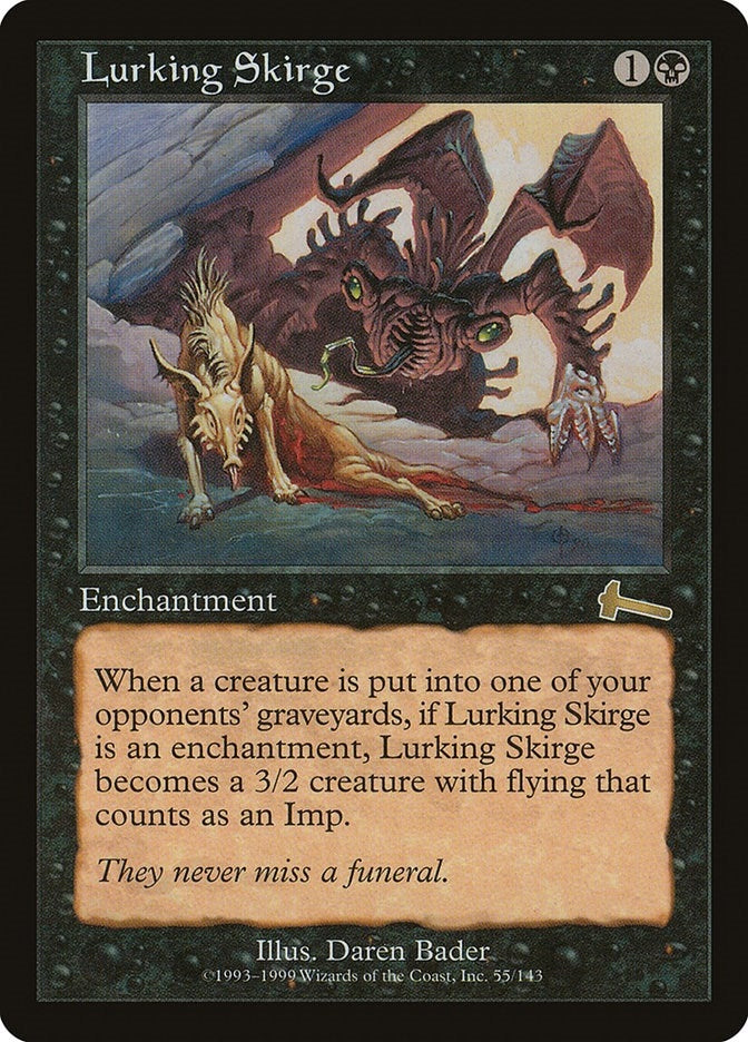Lurking Skirge (55) [ULG] - MTG Single