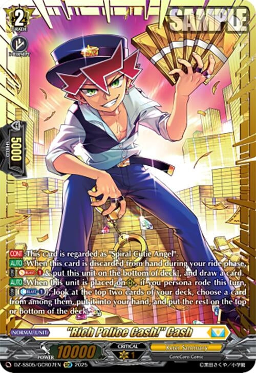 "Rich Police Cash!" Cash (GCR) (DZ-SS05/GCR07EN) (DZ-SS05)