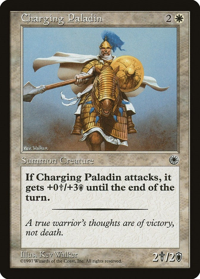 Charging Paladin [POR] - MTG Single