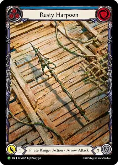 Image for Rusty Harpoon (GEM057) (GEM Pack 2) - Flesh and Blood TCG