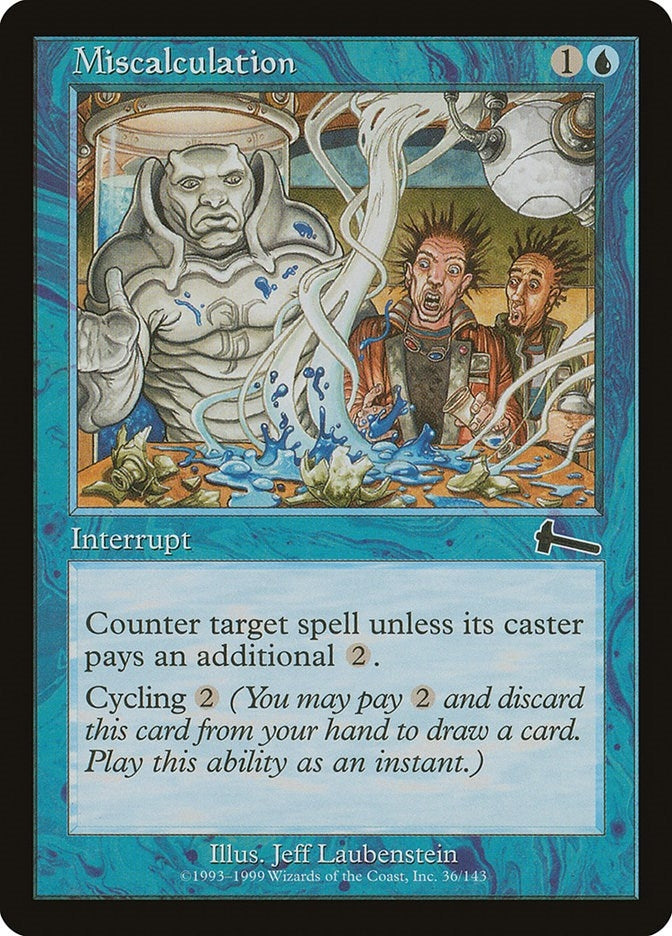 Miscalculation (36) [ULG] - MTG Single