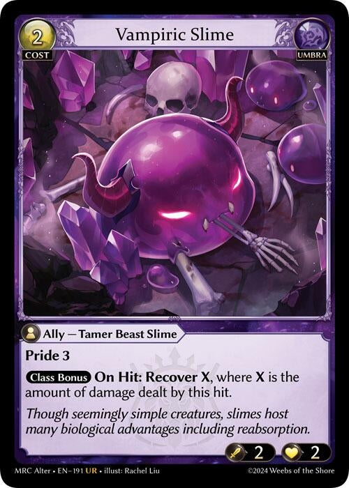 Vampiric Slime (191) (Mercurial Heart Alter Edition)