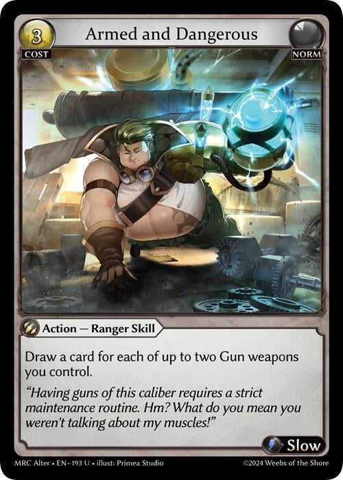 Armed and Dangerous (193) (Mercurial Heart Alter Edition)