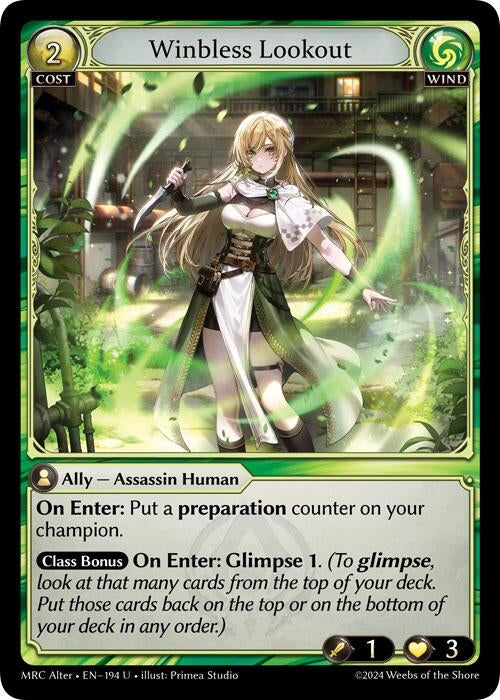 Winbless Lookout (194) (Mercurial Heart Alter Edition)