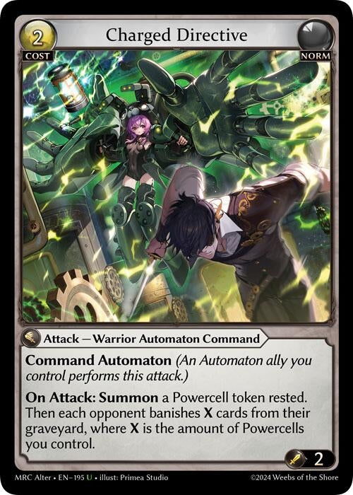 Charged Directive (195) (Mercurial Heart Alter Edition)