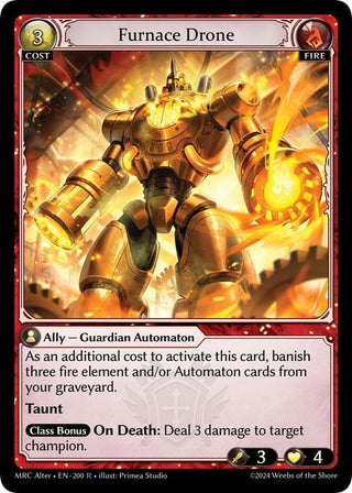Furnace Drone (200) (Mercurial Heart Alter Edition)