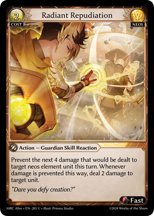 Radiant Repudiation (205) (Mercurial Heart Alter Edition)