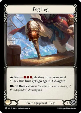 Image for Peg Leg (SEA129) (High Seas) - Flesh and Blood TCG