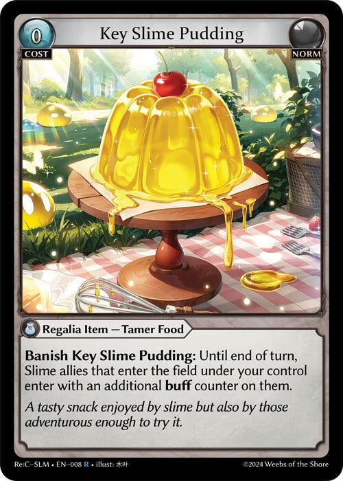 Image for Key Slime Pudding (008) (Silvie, Slime Sovereign Re: Collection Lite) - Grand Archive TCG