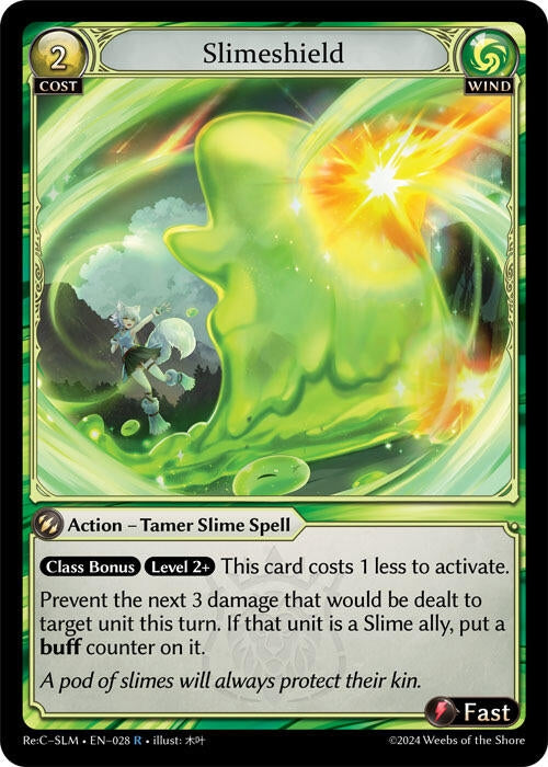 Image for Slimeshield (028) (Silvie, Slime Sovereign Re: Collection Lite) - Grand Archive TCG