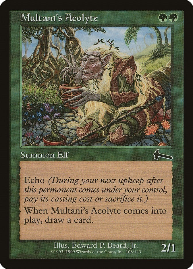 Multani’s Acolyte (108) [ULG] - MTG Single