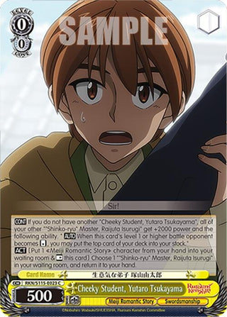 Image for Cheeky Student, Yutaro Tsukayama (RKN/S115-E023 C) (Rurouni Kenshin) - Weiss Schwarz