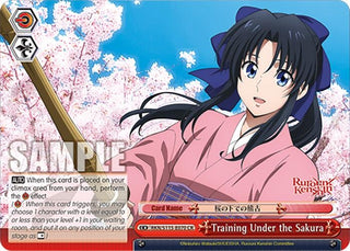 Image for Training Under the Sakura (RKN/S115-E070 CR) (Rurouni Kenshin) - Weiss Schwarz