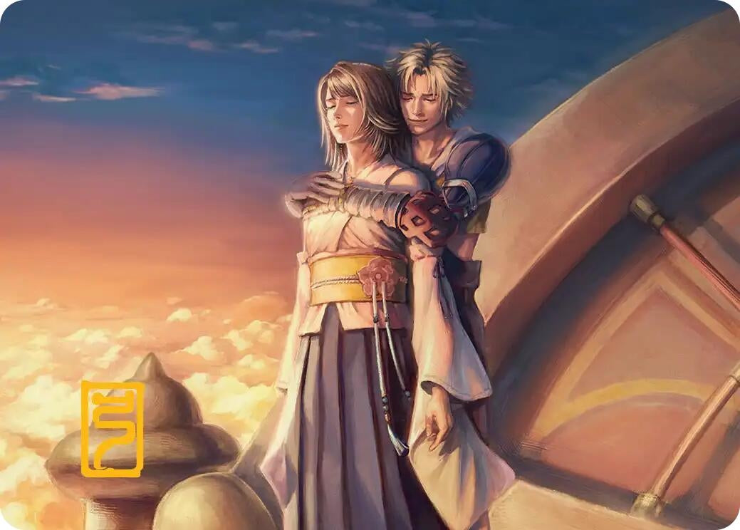 Image for Farewell Art Card (Gold-Stamped Signature) (31) (Art Series: FINAL FANTASY) - Magic: The Gathering