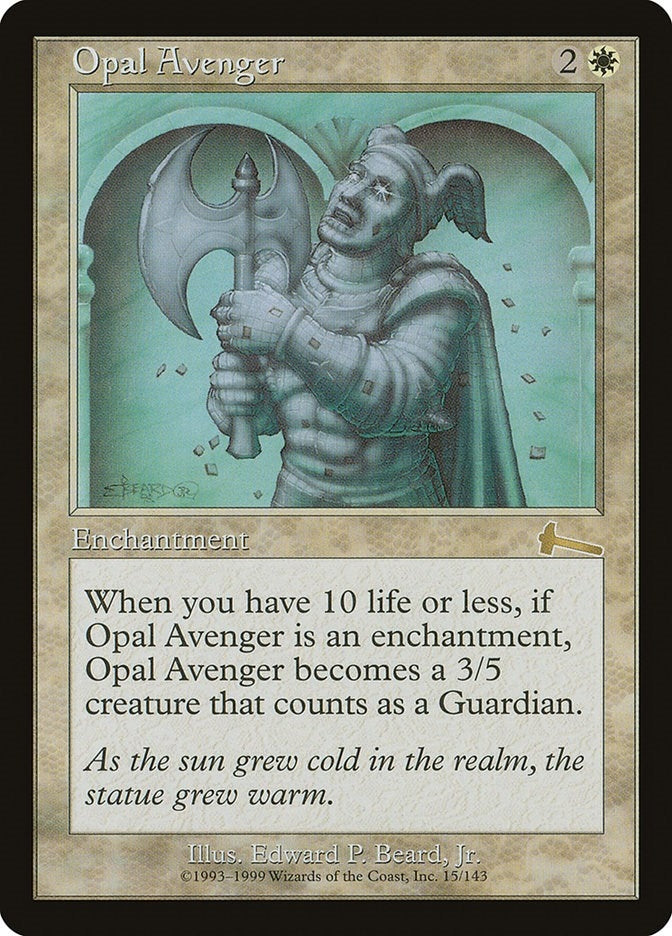 Opal Avenger (15) [ULG] - MTG Single