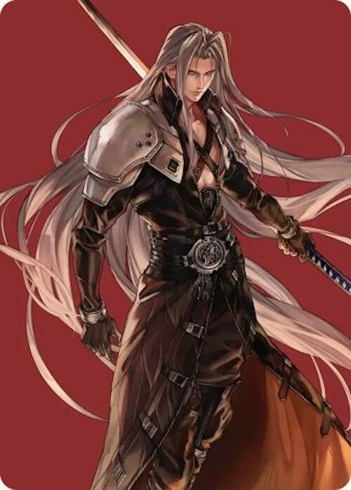 Image for Sephiroth, Fabled SOLDIER Art Card (44) (Art Series: FINAL FANTASY) - Magic: The Gathering