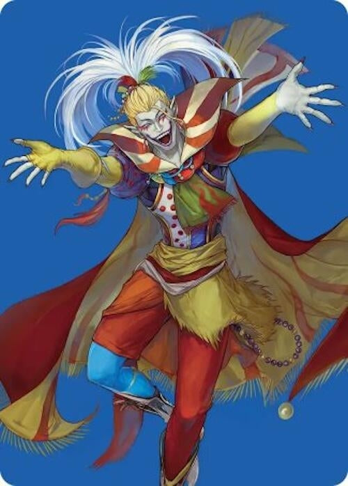 Image for Kefka, Court Mage Art Card (46) (Art Series: FINAL FANTASY) - Magic: The Gathering