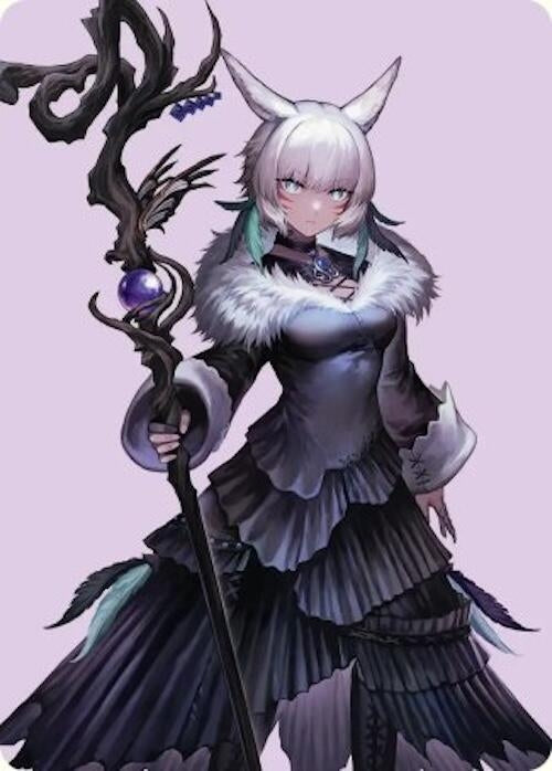 Image for Y'shtola, Night's Blessed Art Card (53) (53) (Art Series: FINAL FANTASY) - Magic: The Gathering